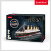 Cubic Fun - Puzzle 3D Led Titanic 266 Piese