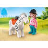 Playmobil - 1.2.3 Calaret Cu Cal